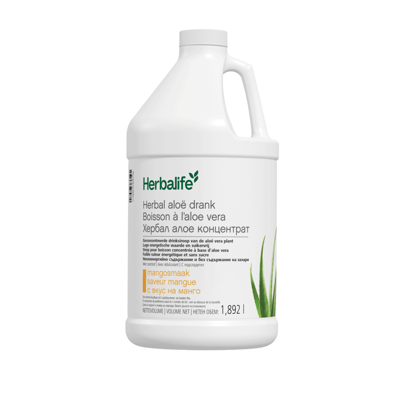 Aloë drinksiroop mango groot - 1892 ml
